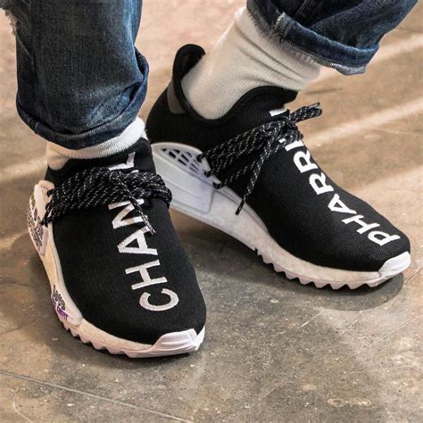 chanel x pharrell x adidas nmd human race